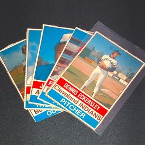 1976 Hostess Baseball Lot *Eckersley Rookie Card*